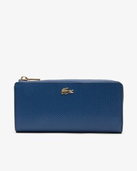 Damen-Brieftasche CHANTACO aus Piqu&eacute;-Leder f&uuml;r acht Karten