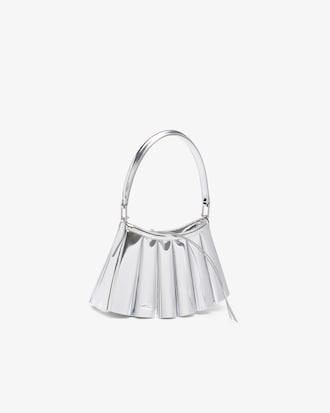 Kleine Tasche Lenglen Runway aus spiegelndem Leder
