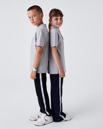 Polohemd aus Petit Piqué