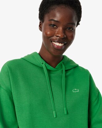 Kurzer Hoodie aus Baumwolle