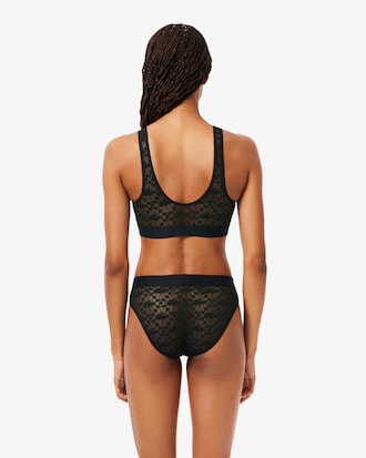 Sport-BH aus Spitze mit Logo