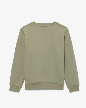 Unisex-Sweatshirt aus Fleece mit Rundhalsausschnitt