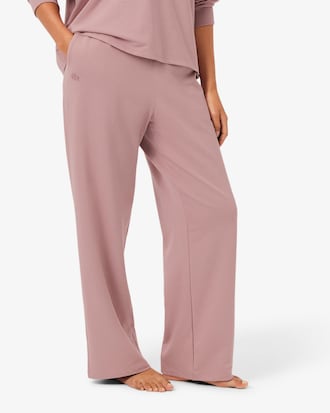 Weite Loungewear-Hose aus Fleece