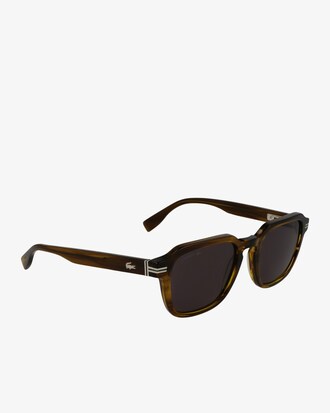 Rechteckige Acetat-Sonnenbrille The Line