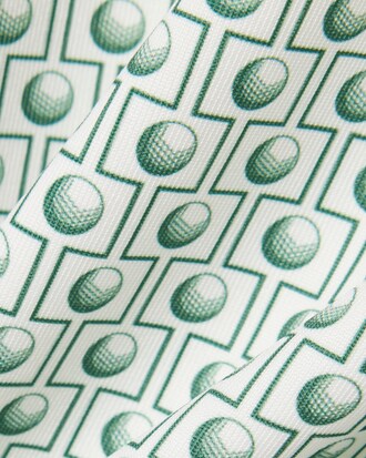 Golf-Polohemd mit Print, Regular Fit