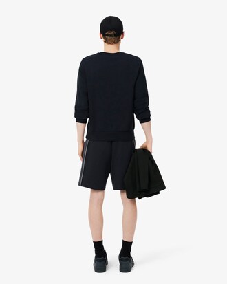 Regular Fit-Shorts aus Fleece mit Colorblock-Design