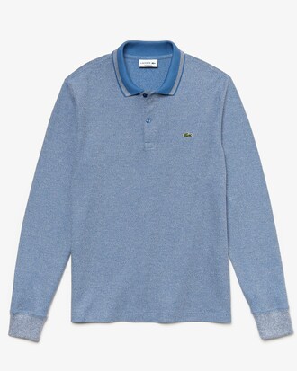 Meliertes Herren Poloshirt aus Piqu&eacute; LACOSTE