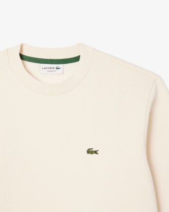 Sweatshirt aus Fleece mit Rundhalsausschnitt