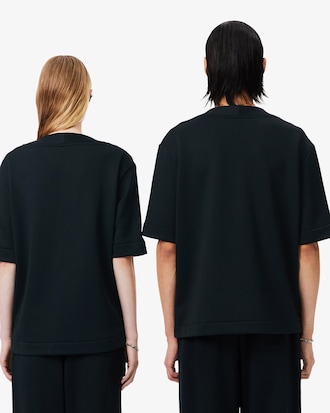 T-Shirt Runway aus grafischer Seide