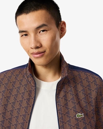 Track-Jacke Paris aus Jacquard mit Rei&szlig;verschluss
