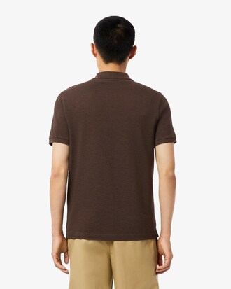 Slim Fit-Polohemd L.12.12 aus Piqu&eacute;