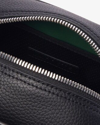 Angy Grain Leather Toiletry Bag