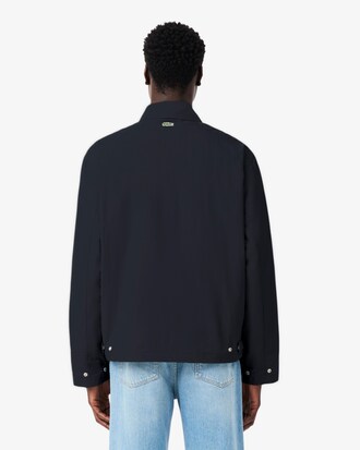 Water-Repellent Textured Taffeta Jacket