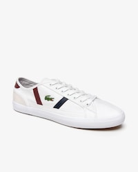 Men's Sideline Canvas and Leather Trainers