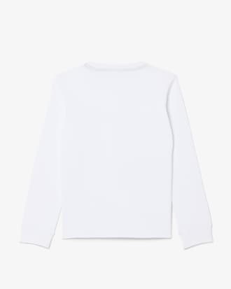 Long-Sleeved Cotton T-shirt