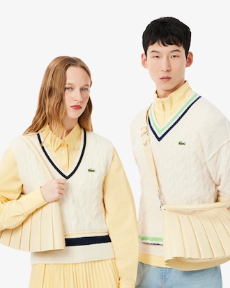 Medium Lenglen Leather Bag