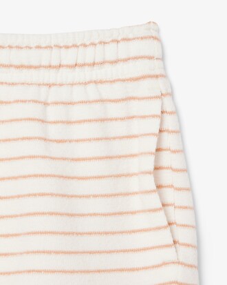 Striped Terry Shorts