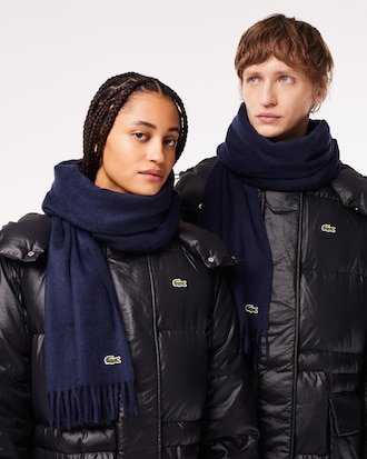 Woven Wool and Cashmere Scarf