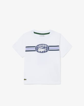 Monogram Print Cotton T-shirt