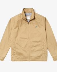 Men's Short Zip Stretch Cotton Twill Jacket