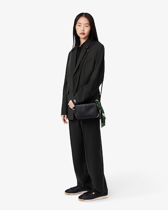 Chantaco Piqué Leather Shoulder Bag