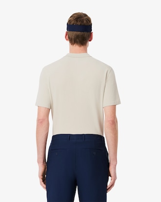 Short Sleeved Polo Collar Golf Sweater