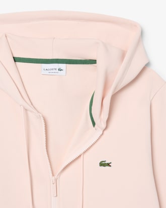 Classic Fit Zipped Fleece Sweatshirt