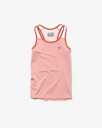 Women's Lacoste SPORT Tech Jersey And Mesh Racerback Tennis Tank Top