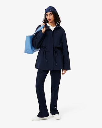 Mid Length Water-Repellent Oversized Parka