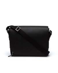 Men's Chantaco Matte Piqu&eacute; Leather Flap Bag