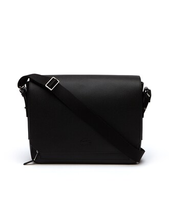 Men's Chantaco Matte Piqu&eacute; Leather Flap Bag