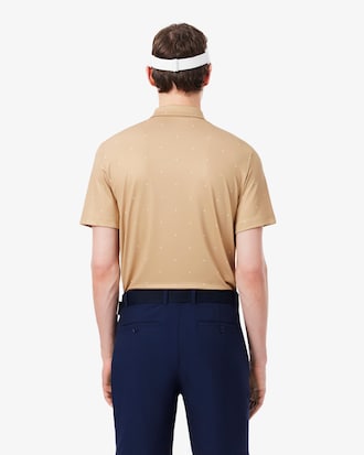 Regular Fit Printed Golf Polo Shirt