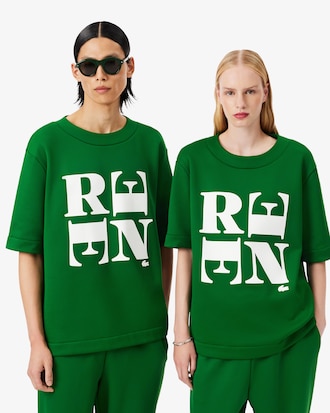 Runway Satin Graphic T-shirt