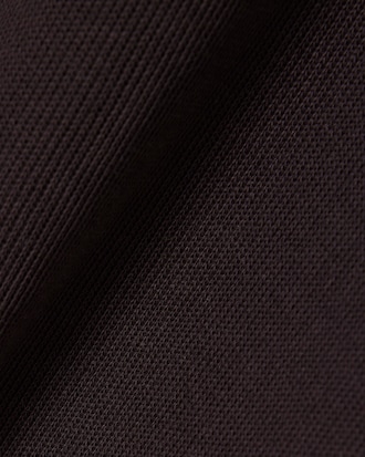 Zip-Up High Neck Interlock Sweatshirt