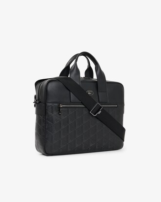 Monogram Leather Laptop Bag