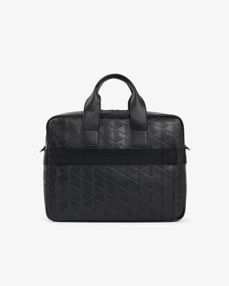 Monogram Leather Laptop Bag