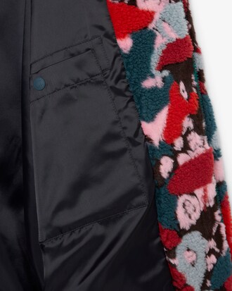 Runway Jacquard Sherpa Jacket