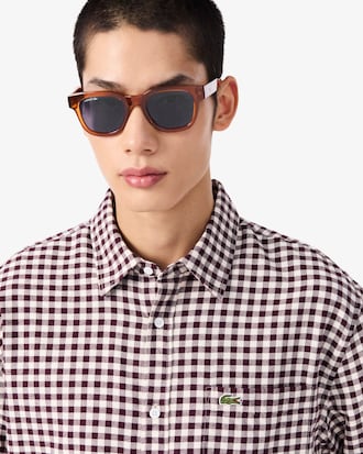Regular Fit Plaid Flannel Shirt