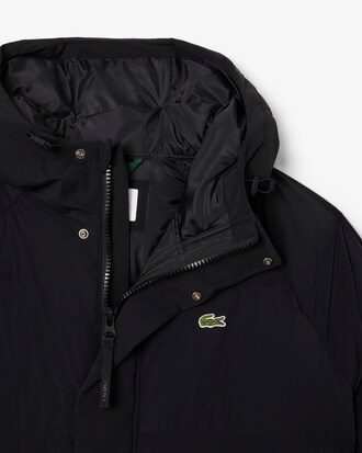 Long Water-Repellent Down Jacket
