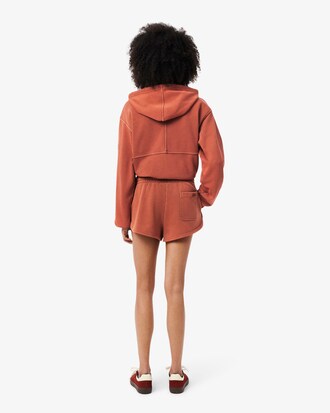 Short Washed Effect Shorts