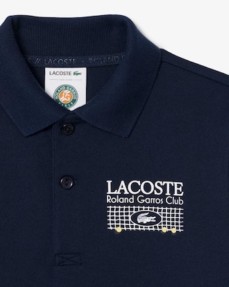 Roland-Garros Edition Petit Piqu&eacute; Polo Shirt
