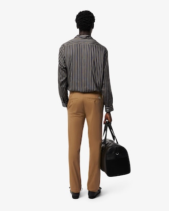 Slim Fit Stretch Cotton Chino Pants