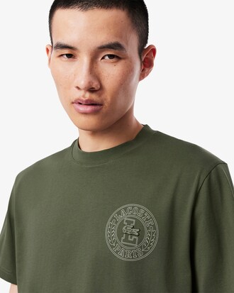 Print Badge Jersey T-shirt
