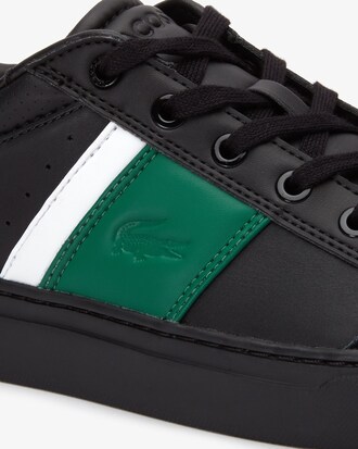 Men's Courtline Leather and Suede Trainers