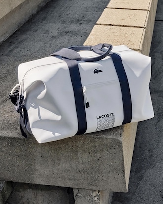 Men's L.12.12 Concept Lacoste Lettering Weekend Bag