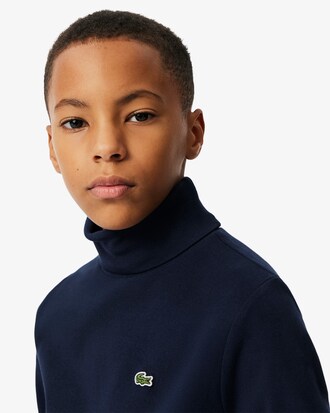 Cotton Roll Neck T-shirt