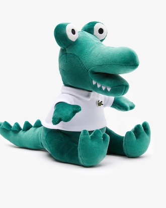Stuffed Crocodile Toy with Logo Polo
