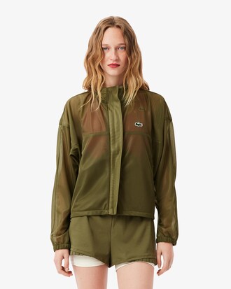 Lightweight Printed Tennis Jacket