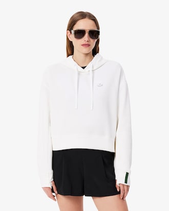 Short Cut Cotton Hoodie