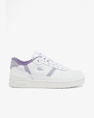 Women's T-Clip Set Leather Sneakers